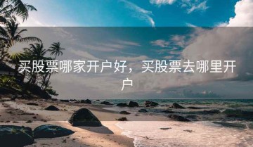 买股票哪家开户好，买股票去哪里开户