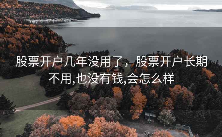 股票开户几年没用了，股票开户长期不用,也没有钱,会怎么样