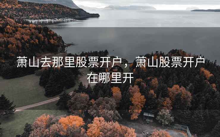 萧山去那里股票开户,萧山股票开户在哪里开 萧山去那里股票开户,萧山股票开户在哪里开
