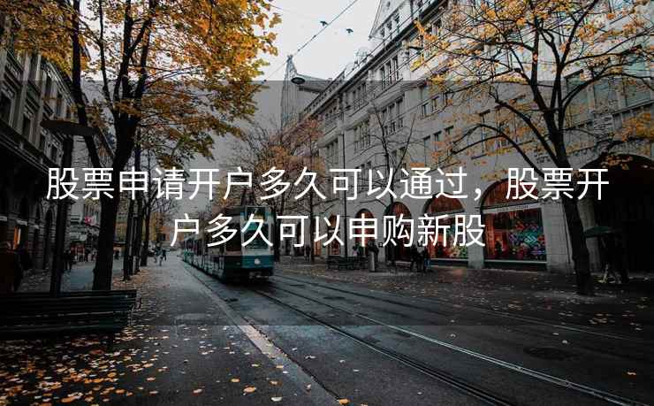 股票申请开户多久可以通过,股票开户多久可以申购新股 股票申请开户多久可以通过,股票开户多久可以申购新股